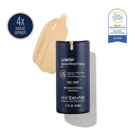 SunBetter TONE SMART SPF 75 Sunscreen Lotion